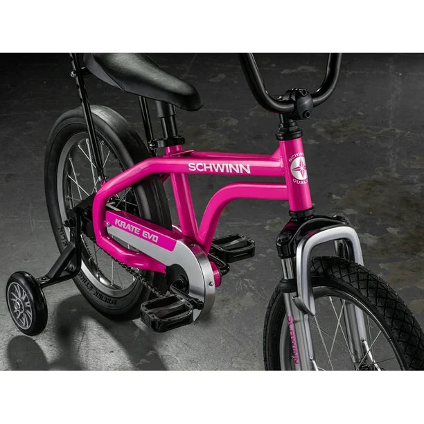 Bicicleta Infantil Schwinn Krate Evo 16 Raspberry