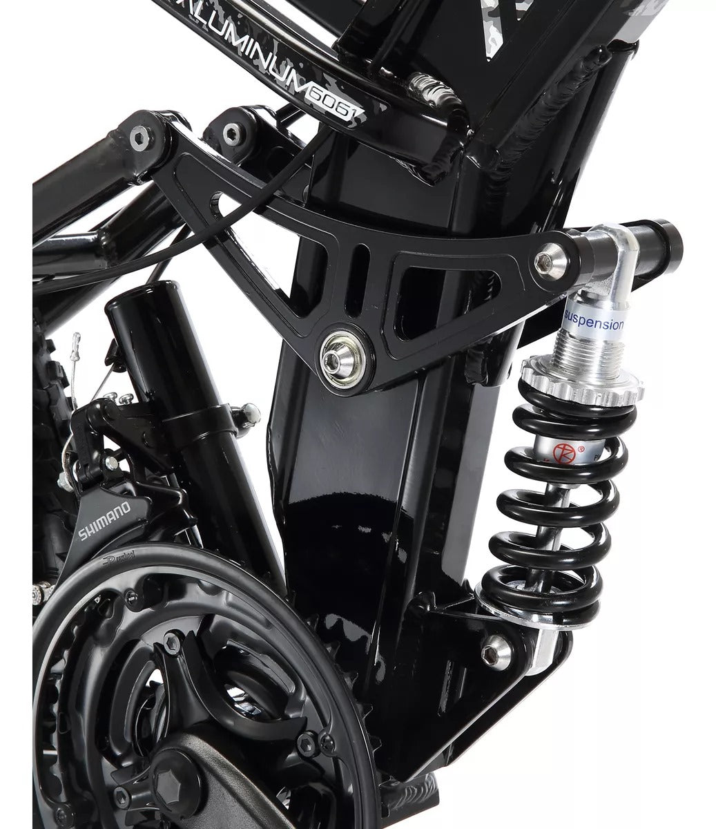 Bicicleta Mongoose Blackcomb R26 Black Negra