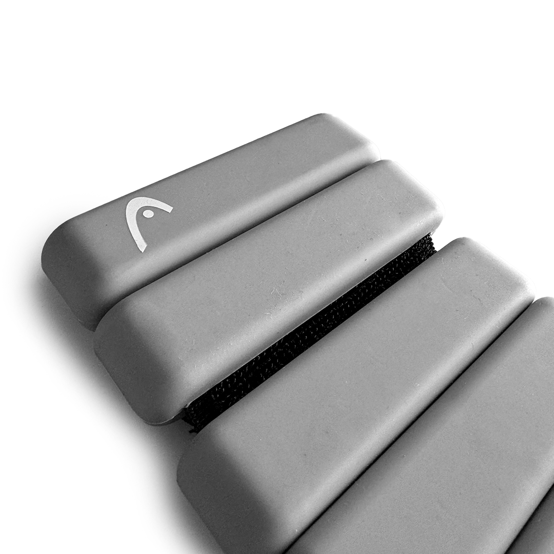 Par De Polainas Ajustables Muñequeras, Tobilleras Head 2kg