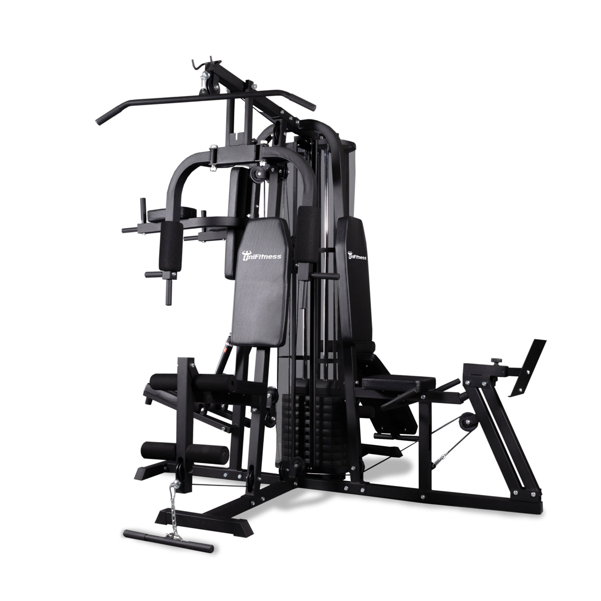 Gimnasio Multiestación Unifitness Ufms0012 Con 4 Estaciones.