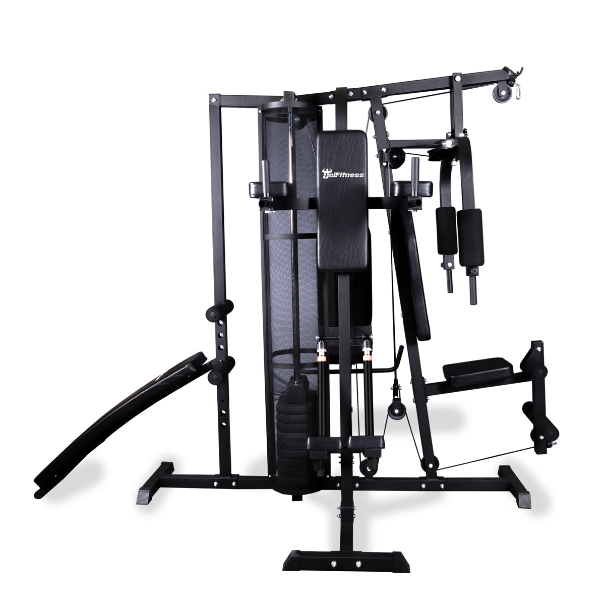 Gimnasio Multiestación Unifitness Ufms0012 Con 4 Estaciones.