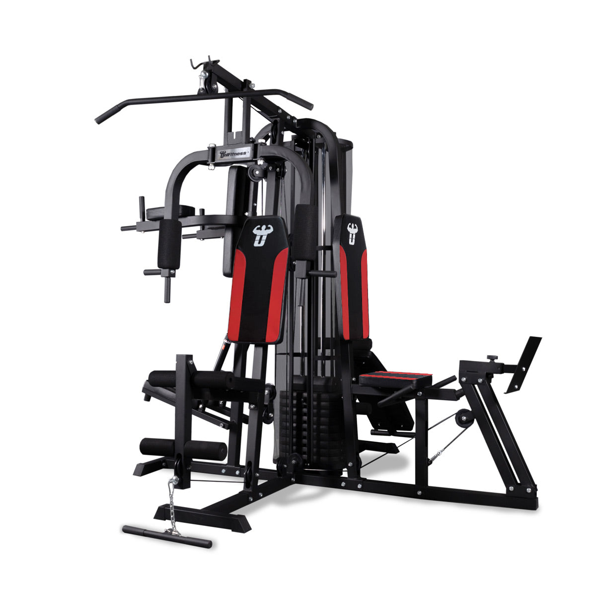 Gimnasio Multiestación Unifitness Ufms0012 Con 4 Estaciones.
