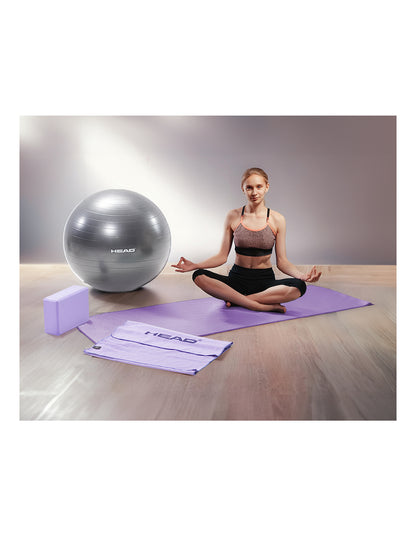 Kit De Yoga Head Morado 4 Piezas