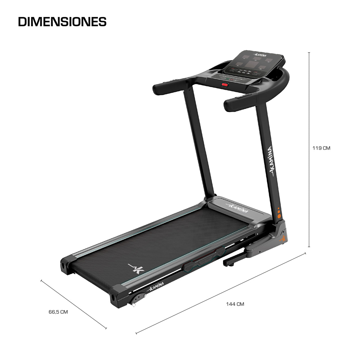 Caminadora Kamina Active 2.0 Negro