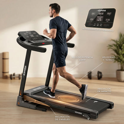 Caminadora Kamina Active 2.0 Negro