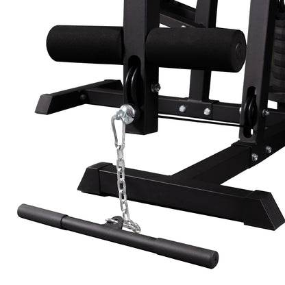 Gimnasio Multiestación Unifitness Ufms0012 Con 4 Estaciones.