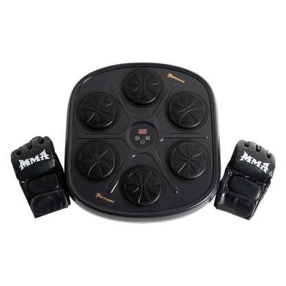 MAQUINA DE BOXEO INTELIGENTE CON MUSICA UNIFITNESS