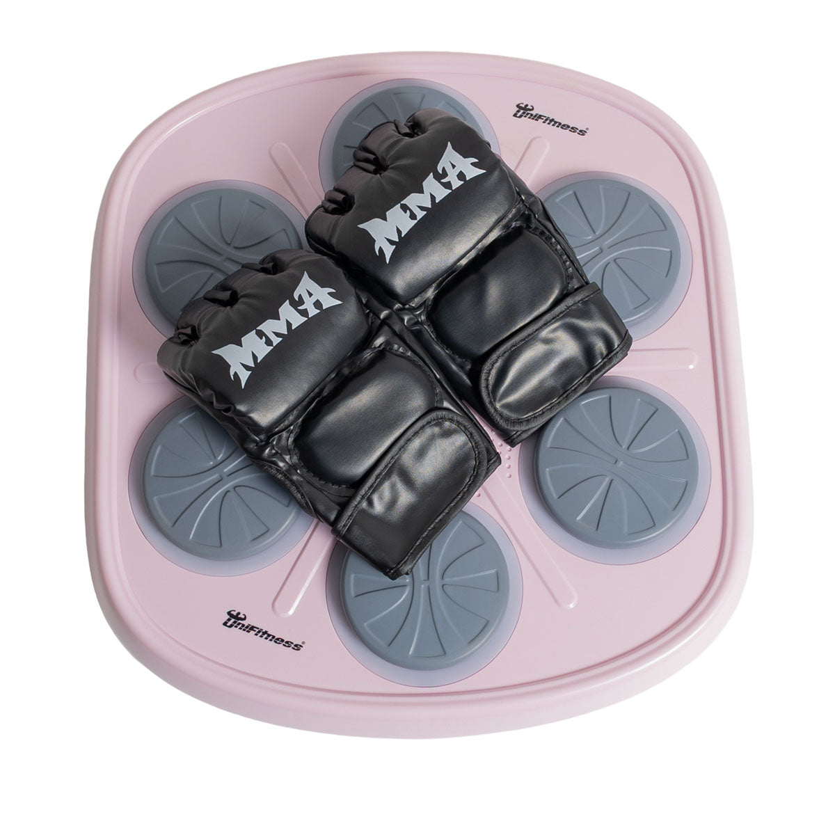 MAQUINA DE BOXEO INTELIGENTE CON MUSICA UNIFITNESS